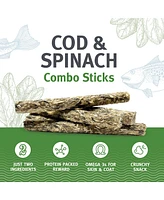 Combo Sticks: Cod & Spinach - 2oz