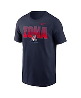 Nike Men's Navy Arizona Wildcats Campus Local T-Shirt