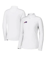 Tommy Bahama Women's White Buffalo Bills Sport Playa Vista Quarter-Zip Jacket