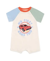 Hot Wheels Baby Boys 2 Pack Rompers