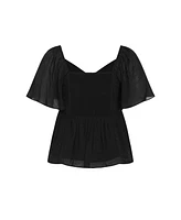 City Chic Plus Marci Top