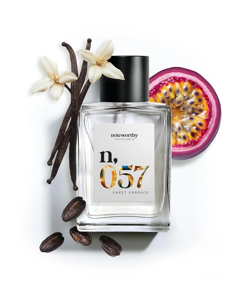 Noteworthy n,057 Eau De Parfum | Sweet Embrace | Vanilla Passionfruit and Tonka Bean