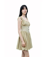 Nocturne Women's Corset Look Mini Dress