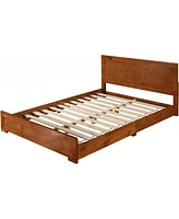 Manufactured Wood Bed Frame – Classic and Sturdy Construction