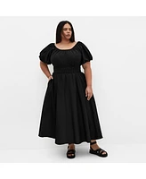 City Chic Plus Lillian Midi Dress
