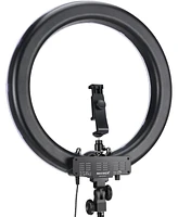 Neewer 55W 18"/45cm Ring Light Kit New Version, 5600K 0-100% Dimming Led Selfie Light with Light Stand and Phone Holder for Makeup Lash Tattoo Ba
