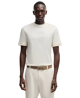 Boss by Hugo Men's Cotton-Silk Regular-Fit T-Shirt