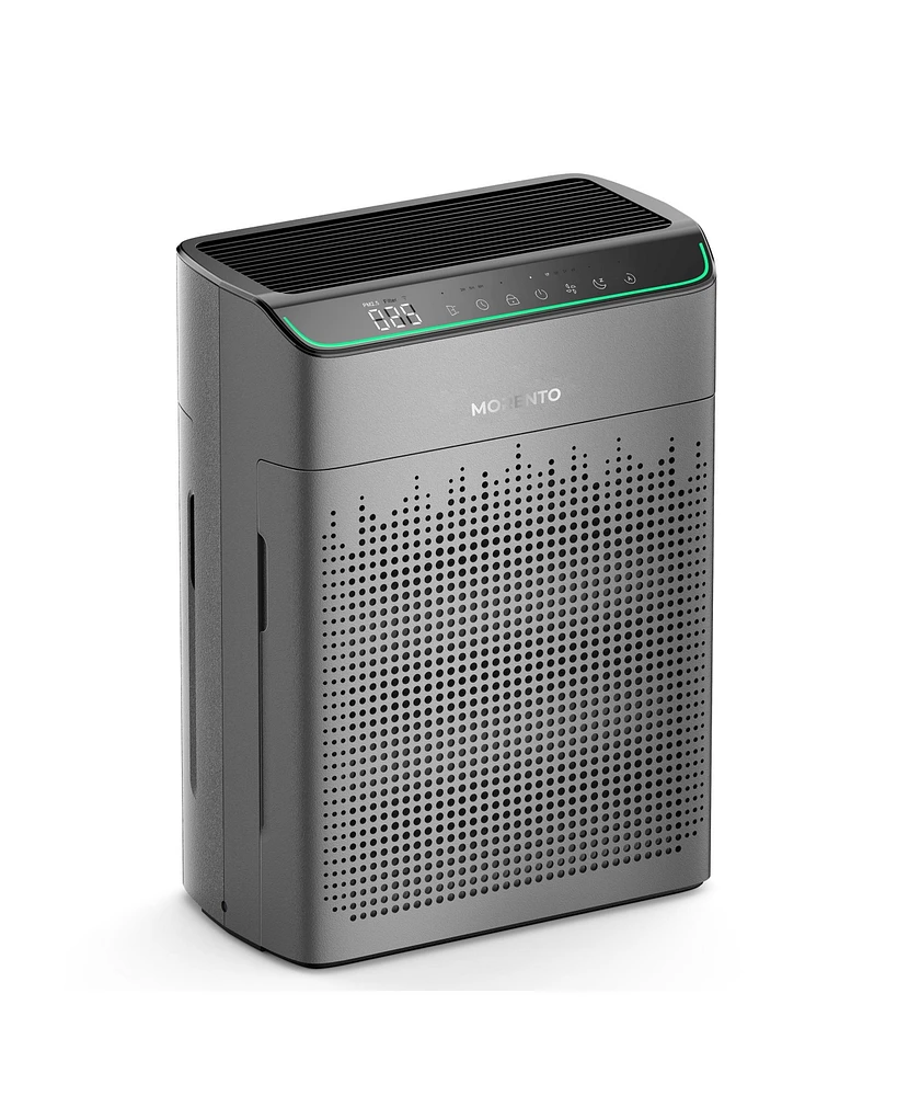 Morento Smart Hepa Air Purifier for Home, Voice & App Contorl, PM2.5 Display, Air Quality Monitor, Up to 1290 Sqft