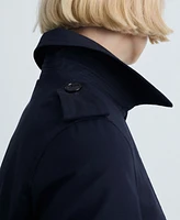 Mango Women's Belted Classic Trench Coat