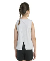 adidas Big Girls Sleeveless Swing Heather Tank Top