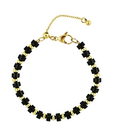 Stainless Steel Beaded Bracelet