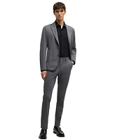 Boss by Hugo Men's Textured Performance Slim-Fit Dress Shirt