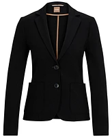 Boss by Hugo Women's Stretch Fabric Extra-Slim-Fit Jacket