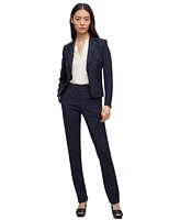 Boss by Hugo Women's Virgin Wool Regular-Fit Button-Up Jacket