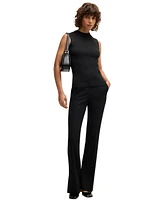 Boss by Hugo Women's Sleeveless Ribbed Top