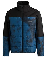 Boss by Hugo Boss Men's Logo Water-Repellent Puffer Jacket