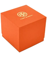 Tory Burch Women's The Kira Brown Leather Wrap Strap Watch 18mm