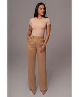 Jluxlabel Women's Classic High Rise Trousers