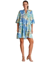 La Moda Clothing Women's Short V-neck Dress