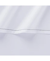 Host & Home Cotton Sateen Bed Sheets (6 Pack), Flat and Fitted Options, White, 300 Thread Count