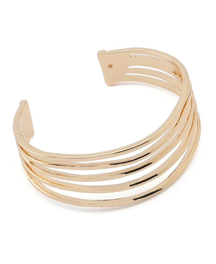 Robert Lee Morris Soho Layered Wire Cuff Bracelet