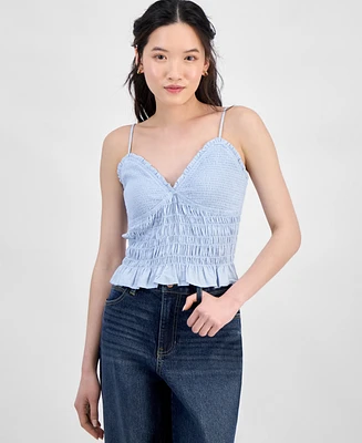 Self Esteem Juniors' Smocked Tank Top