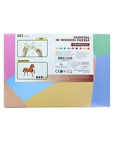 3D Wooden Painting Puzzle | Horse