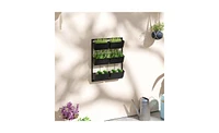 Durable Wooden Garden Bed Perfect for Planting Vegetables, Flowers, and Herbs