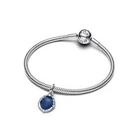 Pandora Disney Snow White Mirror Sterling Silver Dangle Charms