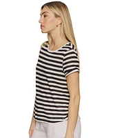 Sanctuary Women's Perfect Crewneck Cotton Short-Sleeve T-Shirt