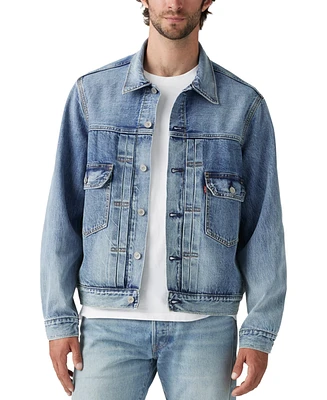Levi's Men's Type Ii Relaxed-Fit Denim Trucker Jacket