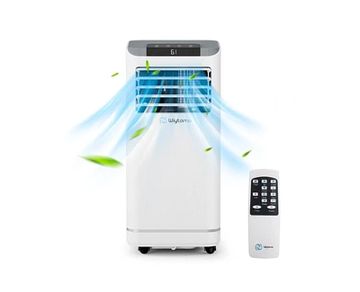 6000-btu Doe (115-Volt) White Vented Portable Air Conditioner with Heater and Remote Cools 450-sq ft