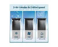 Portable Air Conditioner 3-in-1 Ac Unit Dehumidifier & Fan, Air Conditioner 5000-btu Portable Ac Unit