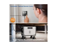 113-Pint 1-Speed Dehumidifier Energy Star (For Rooms 1001- 1500 sq ft)