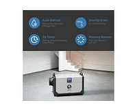 145-Pint 1-Speed Dehumidifier Energy Star (For Rooms 3001+ sq ft)