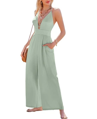 Cupshe Women's Fresh Spring Green Jumpsuit