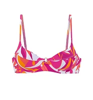 Lascana Women's Mix Print Underwire Bikini Swimsuit Top