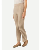 Gobi Cashmere Women's Textured Knit Pants