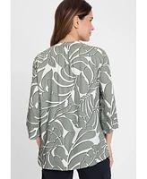 Olsen Women's Tunic Swing Blouse