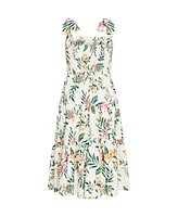 City Chic Plus Haven Print Midi Dress