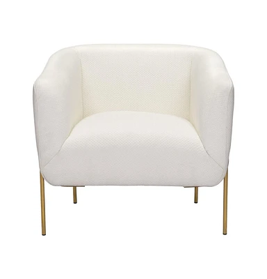 Fabric Armchair for Comfortable Living Room or Office Seating