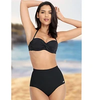 Lascana Women's Shaping High Waisted Bikini Swimsuit Bottom