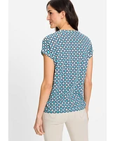 Olsen Women's Ornamental Print T-Shirt