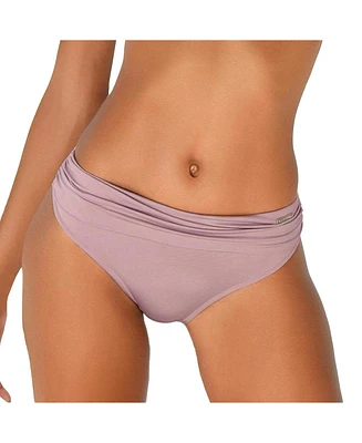 Lascana Women's Ruched Classic Bikini Swimsuit Bottom