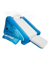 Intex Kool Splash Inflatable Pool Water Slide with Play Center, 1 Blue/1 Red