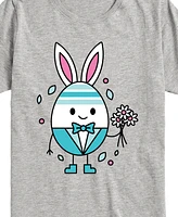 Hybrid Toddler Boys Happy Easter Bunny Egg Graphic T-Shirt