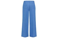 Olsen Women's Anna Fit Wide Leg Pleated Trouser