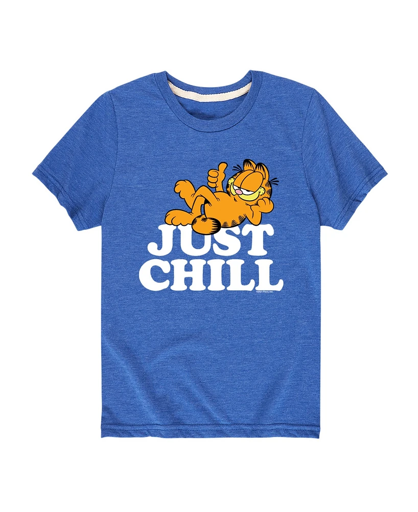 Garfield Big Boys Just Chill Graphic T-Shirt