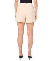 1.state Women's Flat-Front Shorts