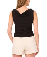1.state Women's Double Cowl-Neck Tank